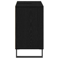 Unità Vanità Rovere Nero Rovere Nero MDF Medio Mobile Bagno 873900