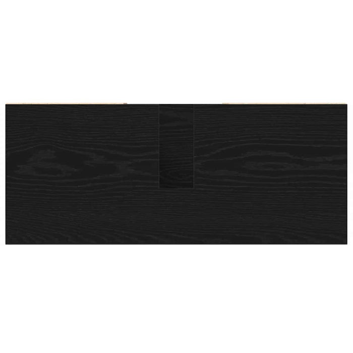 Unità Vanità Rovere Nero Rovere Nero MDF Medio Mobile Bagno 873900