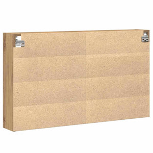 Vetrina con lo scaffale rovere artigianale 100 x 15 x 58 cm 873905
