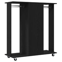 Guardaroba Rovere nero 102 x 38 x 110 cm Legno multistrato 873909