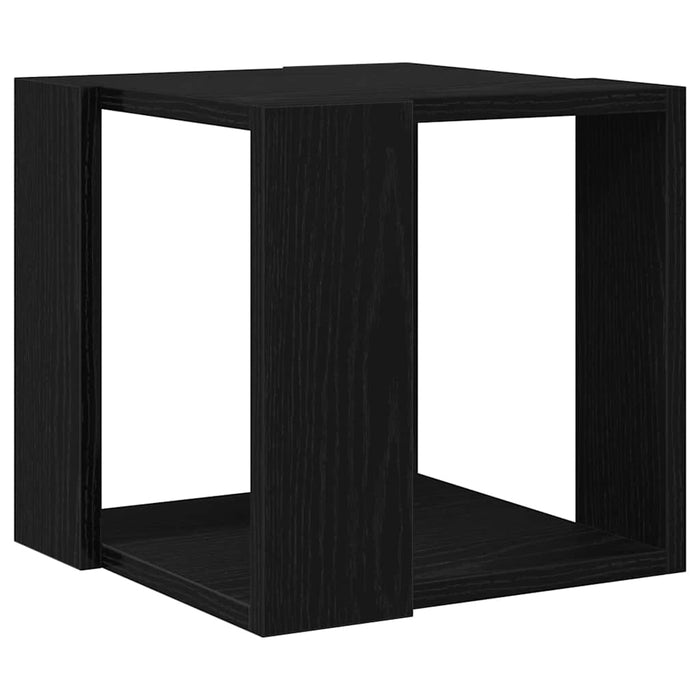 Tavolino da salotto Rovere nero 32 x 32 x 30 cm 873912