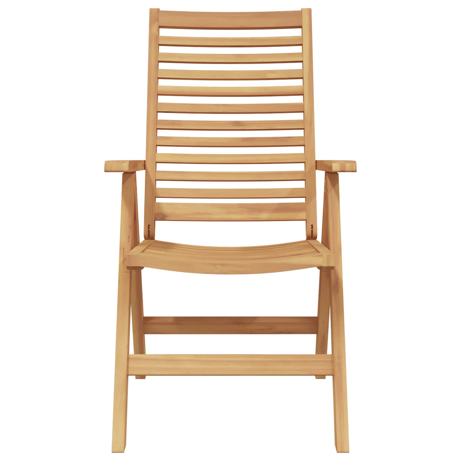 Sedia da Giardino 4 pcs Marrone 52 x 64.5 x 108 cm 3376031