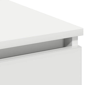 Mobile TV con LED Bianco 180 x 38 x 49 cm Legno multistrato 3376144