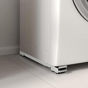 Base per lavatrice 2 pcs Argento 72 x 5 x 4.5 cm Acciaio 42009956