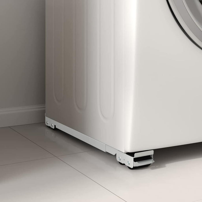 Base per lavatrice 2 pcs Argento 72 x 5 x 4.5 cm Acciaio 42009956