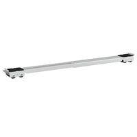 Base per lavatrice 2 pcs Argento 72 x 5 x 4.5 cm Acciaio 42009956