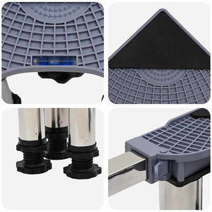 Base per lavatrice Grigio 67 x 67 x 21.5 cm Metallo 42009958