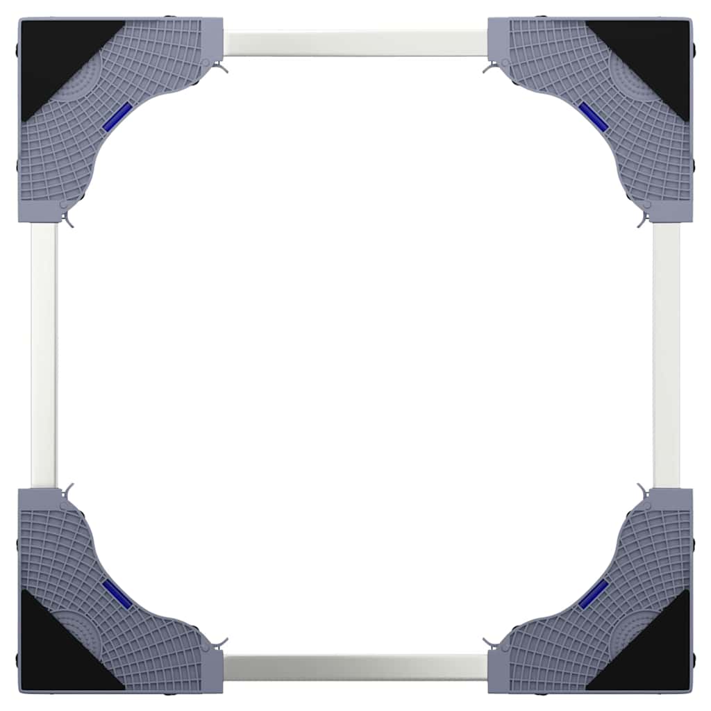 Base per lavatrice Grigio 67 x 67 x 21.5 cm Metallo 42009958