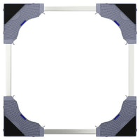 Base per lavatrice Grigio 67 x 67 x 21.5 cm Metallo 42009958