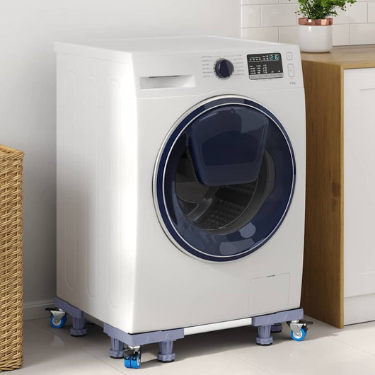 Base per lavatrice Grigio 66 x 66 x 12 cm Metallo 42009959