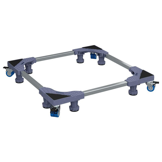 Base per lavatrice Grigio 66 x 66 x 12 cm Metallo 42009959