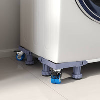 Base per lavatrice Grigio 67 x 67 x 12 cm Metallo 42009960