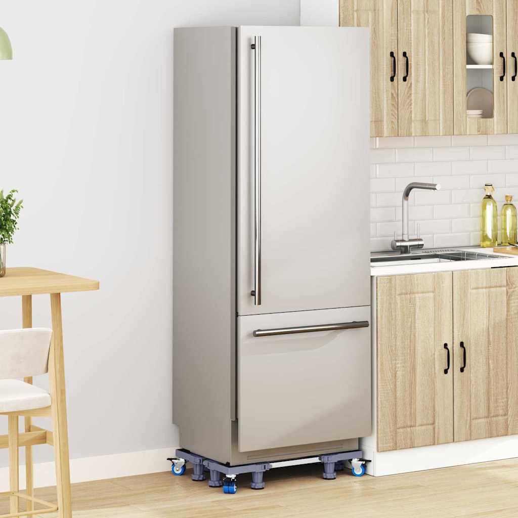 Base per lavatrice Grigio 67 x 67 x 12 cm Metallo 42009960