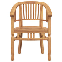 vidaXL Sedie da giardino 2 pcs Marrone 63 x 58 x 89 cm