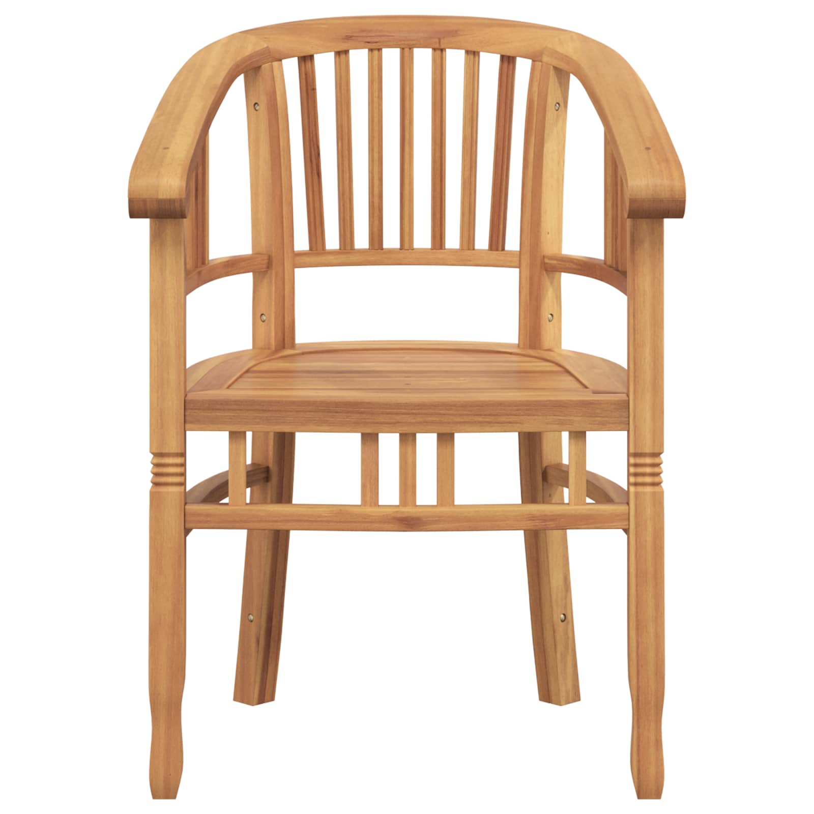 Sedie da giardino 2 pcs Marrone 63 x 58 x 89 cm 42008383