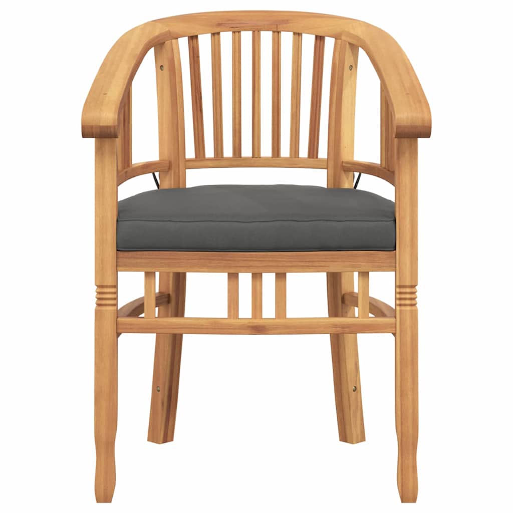 Sedie da giardino 2 pcs Marrone 63 x 58 x 89 cm 42008385