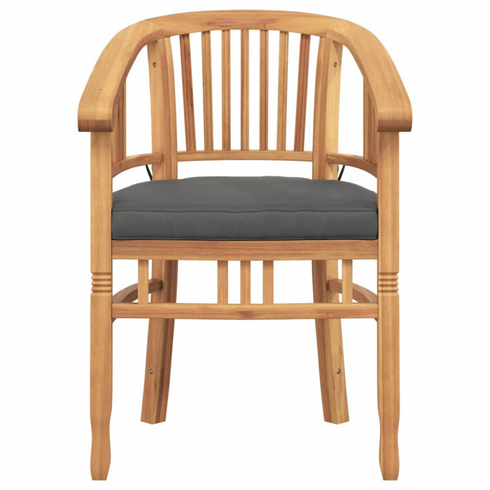 Sedie da giardino 2 pcs Marrone 63 x 58 x 89 cm 42008385