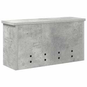 Appendiabiti a muro Grigio cemento 50 x 16 x 26 cm 874310