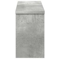 Appendiabiti a muro Grigio cemento 50 x 16 x 26 cm 874310