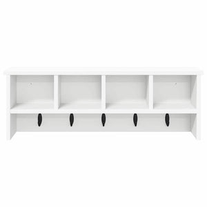 Appendiabiti a muro Bianco 75 x 16 x 26 cm Legno multistrato 874315