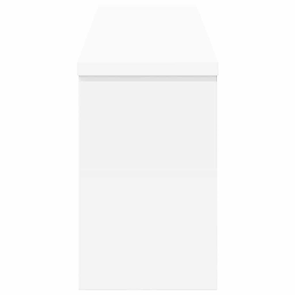 vidaXL Appendiabiti a muro Bianco 75 x 16 x 26 cm Legno multistrato