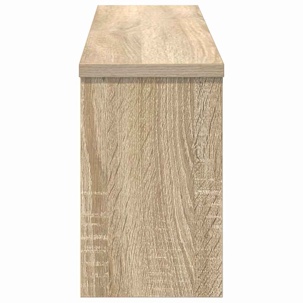 Appendiabiti a muro rovere sonoma 75 x 16 x 26 cm 874317