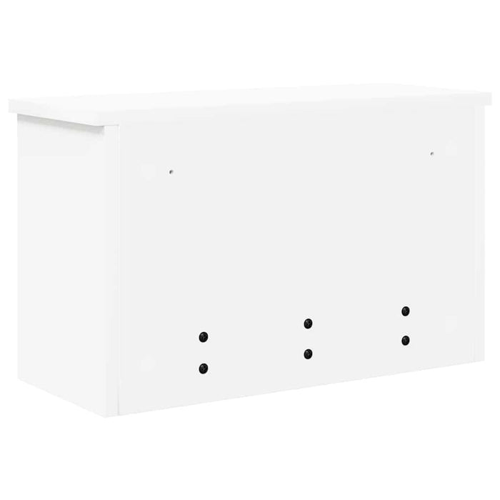 Appendiabiti a muro Bianco 50 x 20 x 30 cm Legno multistrato 874331