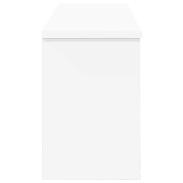 Appendiabiti a muro Bianco 80 x 20 x 30 cm Legno multistrato 874339