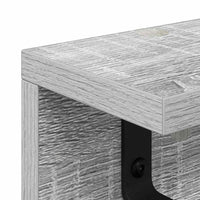 Appendiabiti a muro Grigio sonoma 40 x 10.5 x 10.5 cm 874352