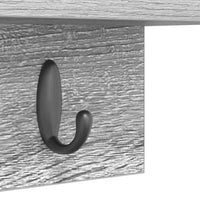 Appendiabiti a muro Grigio sonoma 40 x 10.5 x 18 cm 874384