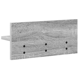 Appendiabiti a muro Grigio sonoma 40 x 10.5 x 18 cm 874384