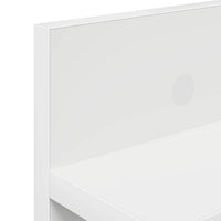 Appendiabiti a muro Bianco 80 x 10.5 x 18 cm Legno multistrato 874395