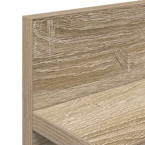 Appendiabiti a muro rovere sonoma 100 x 10.5 x 18 cm 874405