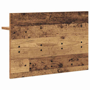 Appendiabiti a muro Legno vecchio 60 x 40 x 12 cm 874433