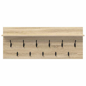 Appendiabiti a muro rovere sonoma Legno multistrato 874445