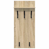 vidaXL Appendiabiti a muro rovere sonoma 90 x 40 x 10 cm