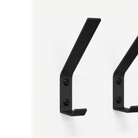 Appendiabiti a muro Bianco 20 x 1.5 x 100 cm Legno multistrato 874459