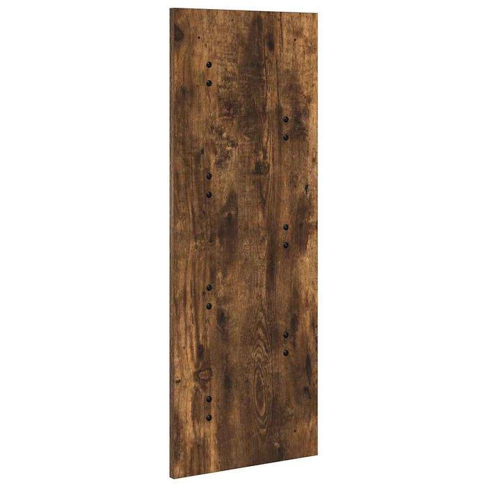 Appendiabiti a muro Rovere fumo 30 x 1.5 x 80 cm 874471