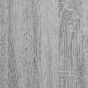 Appendiabiti a muro Grigio sonoma 30 x 1.5 x 80 cm 874472