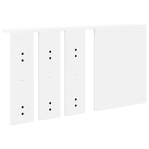 Appendiabiti a muro Bianco 85 x 10 x 45 cm Legno multistrato 874483