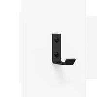 vidaXL Appendiabiti a muro Bianco 65 x 3 x 100 cm Legno multistrato