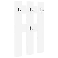 Appendiabiti a muro Bianco 65 x 3 x 100 cm Legno multistrato 874499