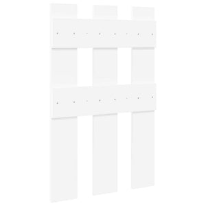 Appendiabiti a muro Bianco 65 x 3 x 100 cm Legno multistrato 874499