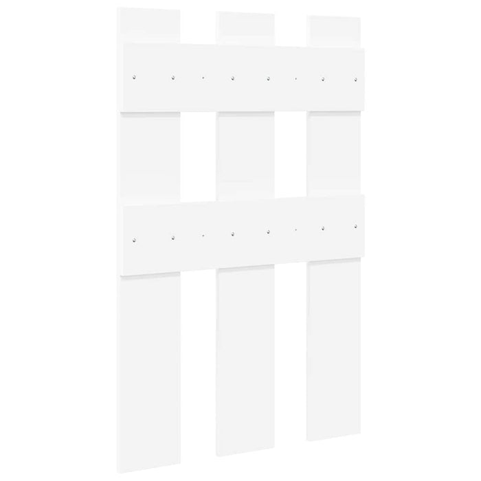 Appendiabiti a muro Bianco 65 x 3 x 100 cm Legno multistrato 874499