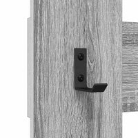 Appendiabiti a muro Grigio sonoma 65 x 3 x 100 cm 874504