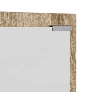 Appendiabiti a muro Rovere Sonoma 100 x 10 x 100 cm 874509