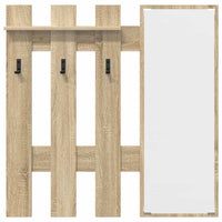 Appendiabiti a muro Rovere Sonoma 100 x 10 x 100 cm 874509