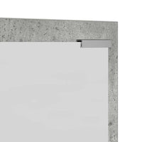 Appendiabiti a muro Grigio Cemento 100 x 10 x 100 cm 874510