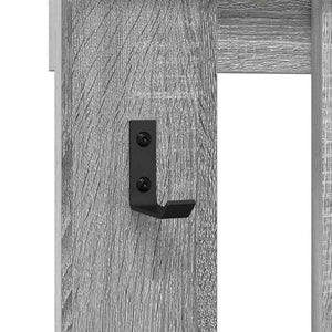 Appendiabiti a muro Grigio sonoma 100 x 10 x 100 cm 874512