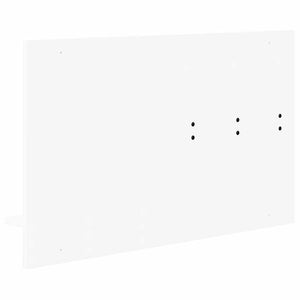 Appendiabiti a muro Bianco 90 x 10 x 50 cm Legno multistrato 874515